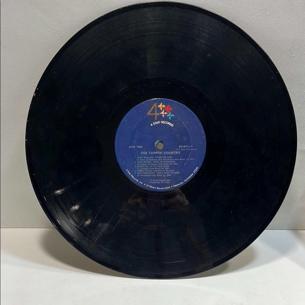 Gold Vinyl Record Art with Church Design by Jason Rodriguez - Picture 2 of 4